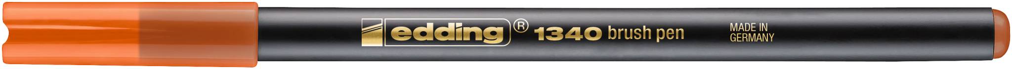 edding 1340 Pinselstift orange-4