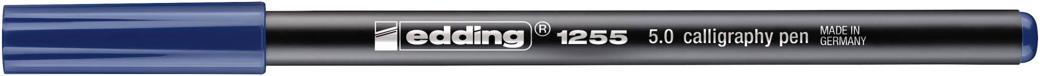 edding 1255 Kalligrafiestift 5,0 stahlblau