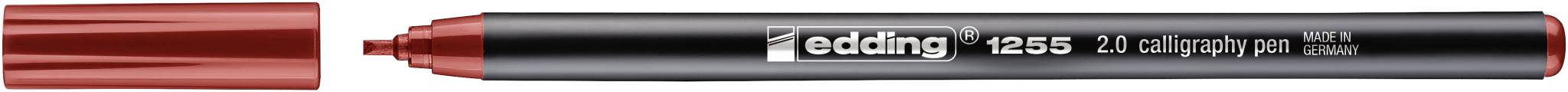 edding 1255 Kalligrafiestift 2,0 karmesin-4