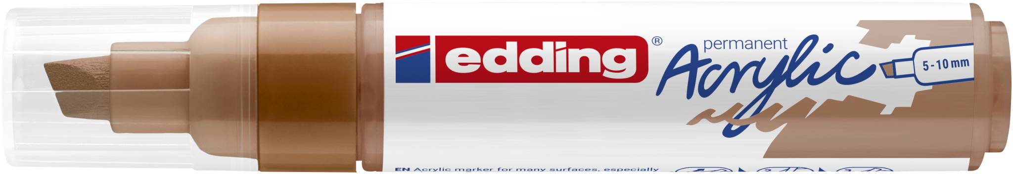 edding 5000 Acrylmarker breit haselnuss-3