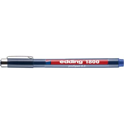 edding 1800 0,3 Präzisionsfeinschreiber blau-4
