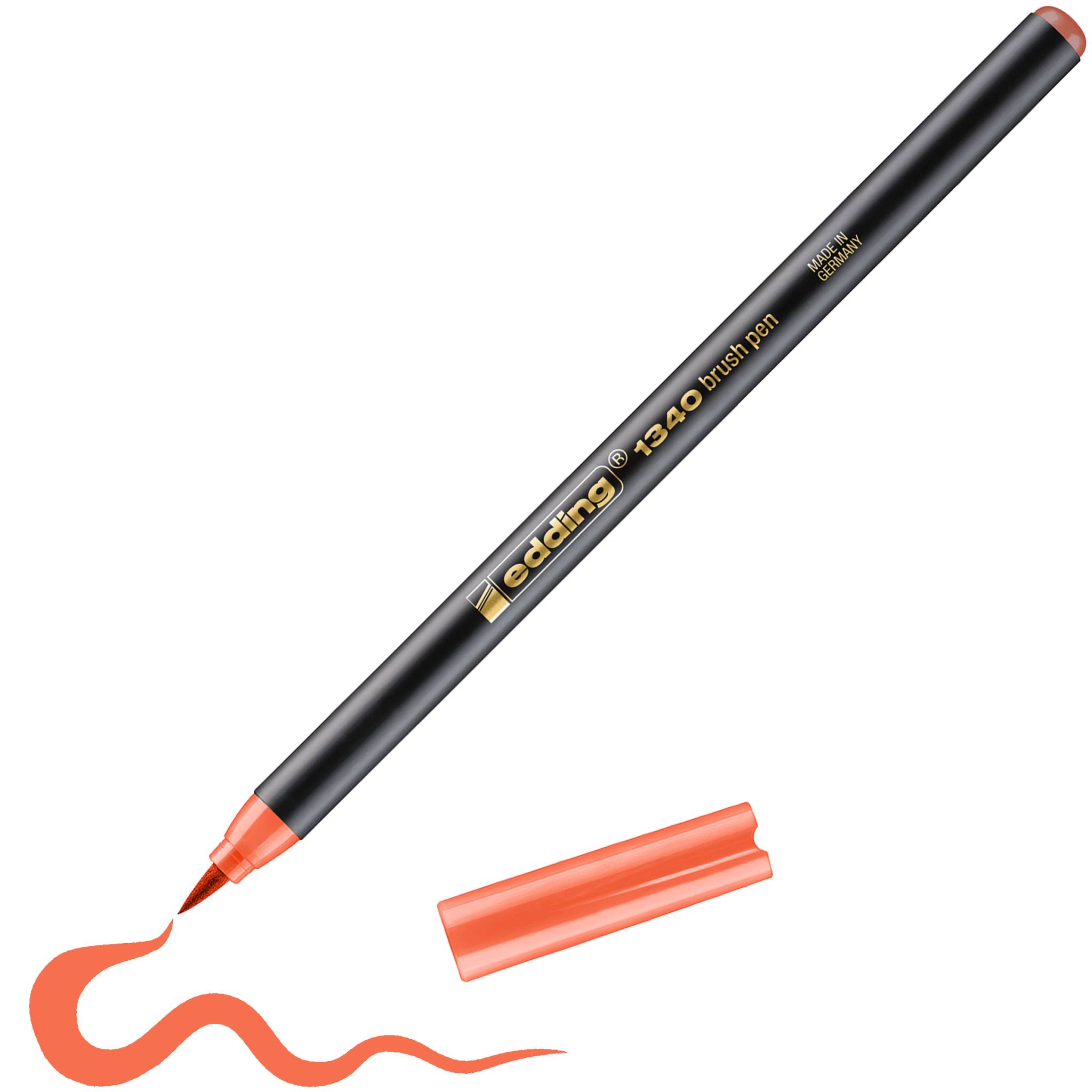 edding 1340 Pinselstift mandarine-4