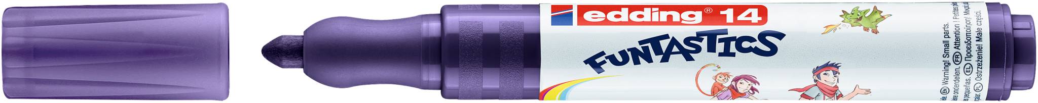 edding 14 FUNTASTICS Kinderfasermaler violett-4