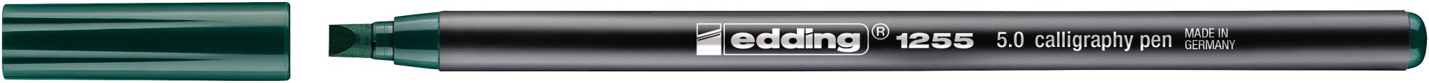 edding 1255 Kalligrafiestift 5,0 flaschengrün-0