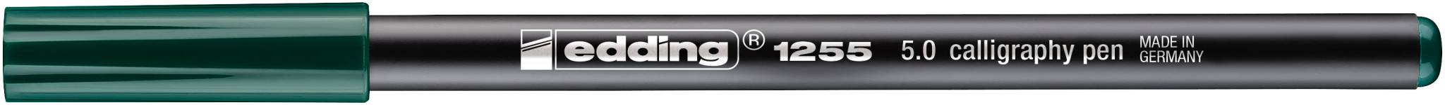 edding 1255 Kalligrafiestift 5,0 flaschengrün-4