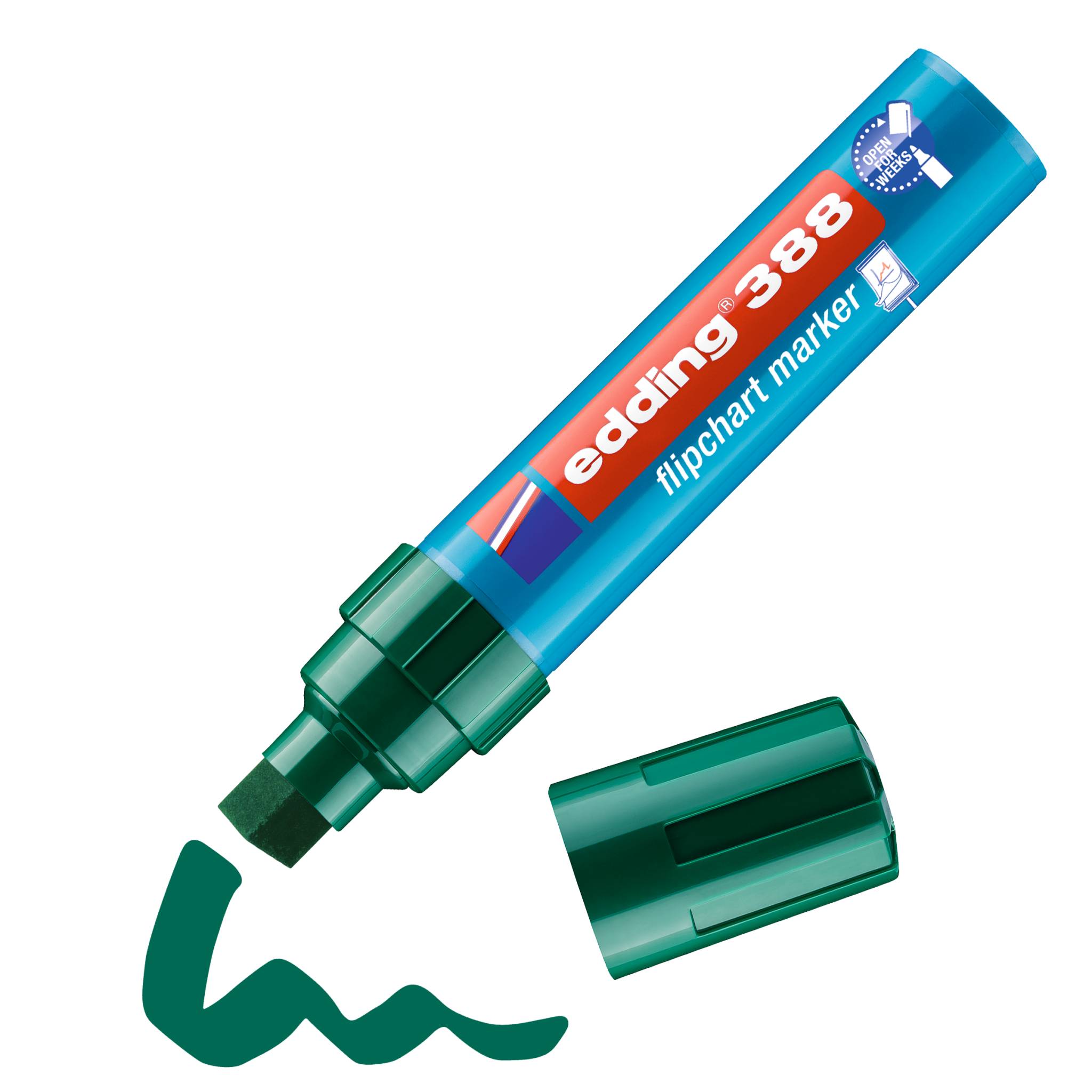 edding 388 Flipchartmarker grün-4
