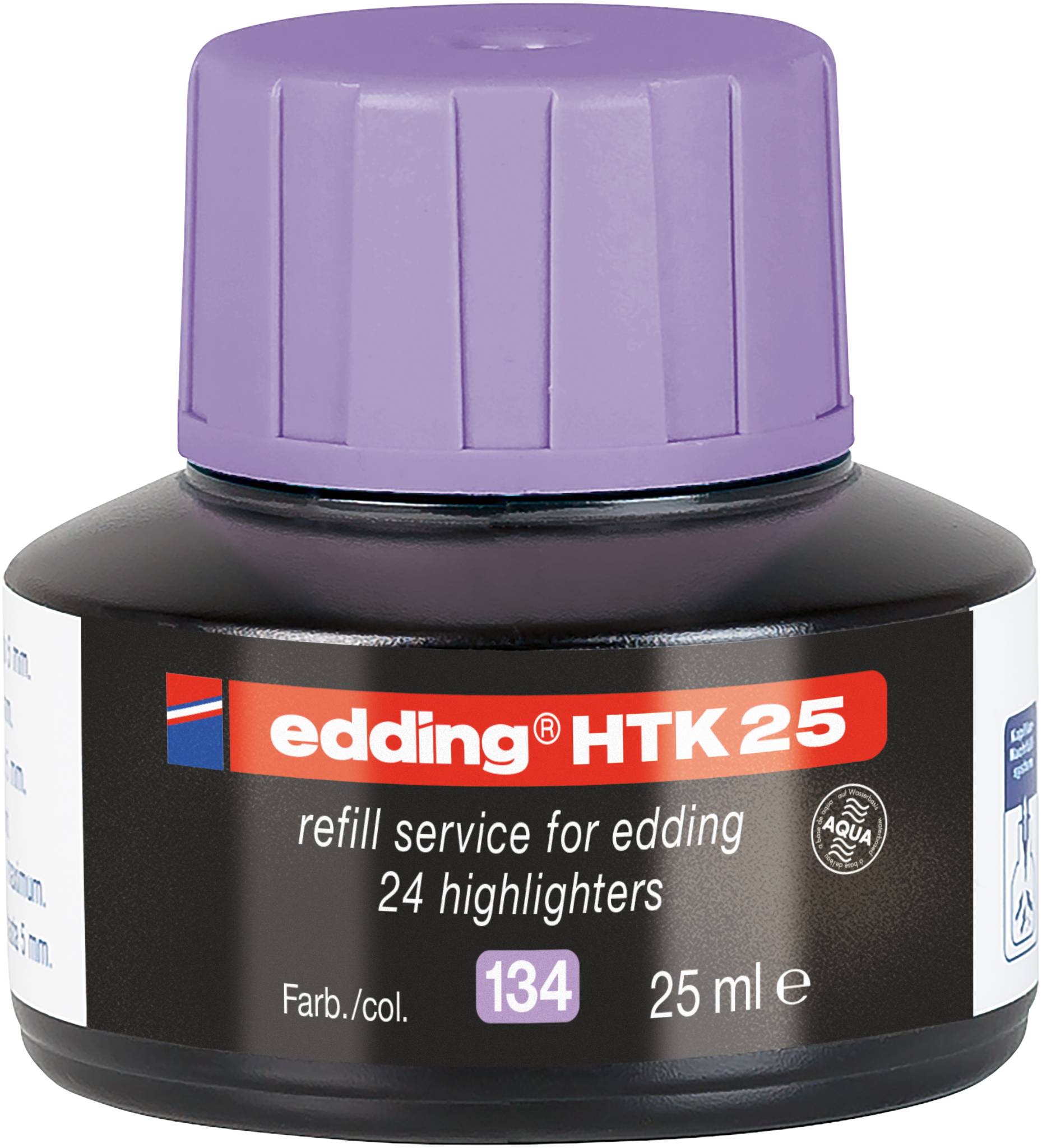 edding HTK 25 Nachfüllinte Textmarker pastellviolett-4