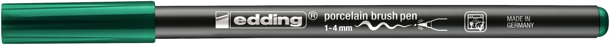 edding 4200 Porzellanpinselstift grün-3