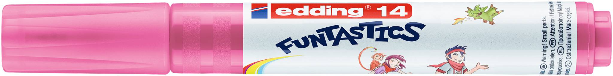 edding 14 FUNTASTICS Kinderfasermaler pink-4