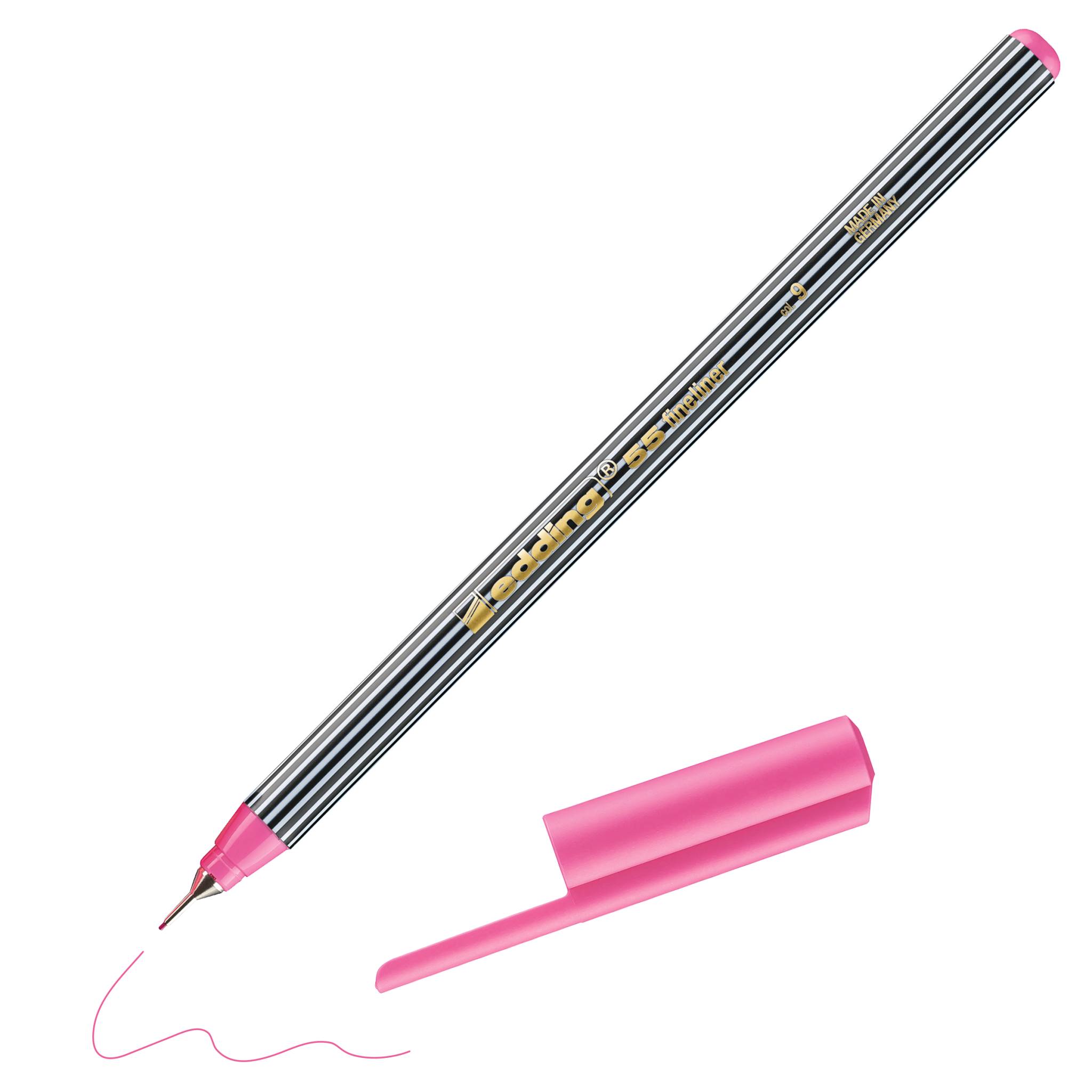 edding 55 Fineliner pink-4
