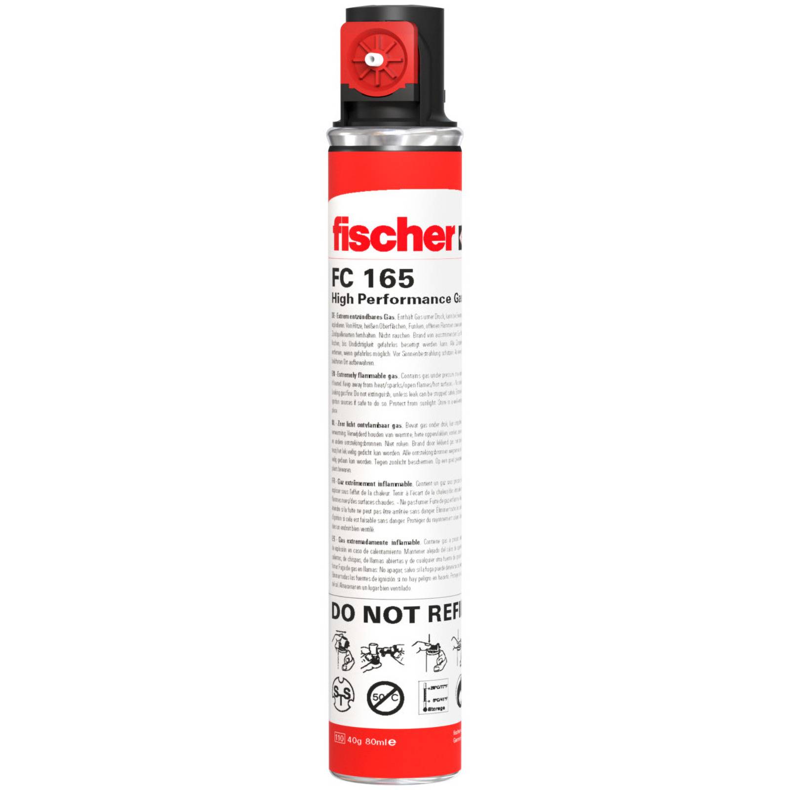 Fischer Deutschl. Gaskartusche FC 165 #553416-1
