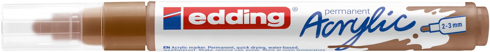 edding 5100 Acrylmarker medium haselnuss-0