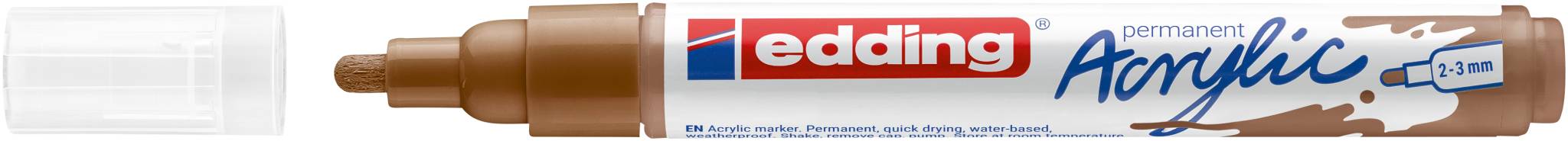 edding 5100 Acrylmarker medium haselnuss-4