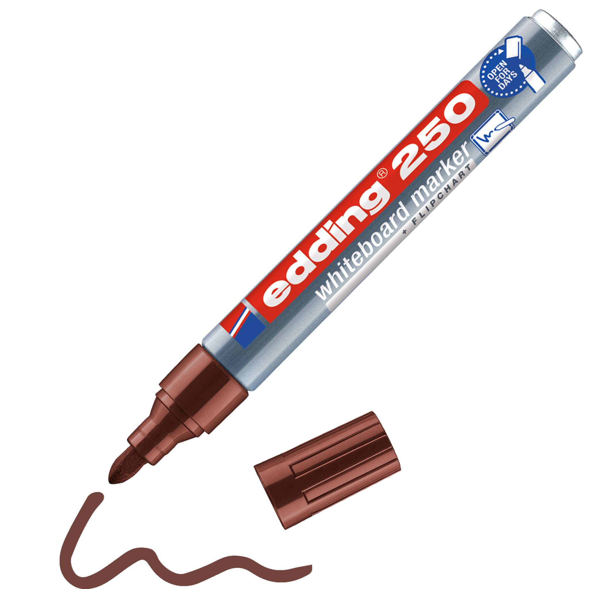 edding 250 Whiteboardmarker braun