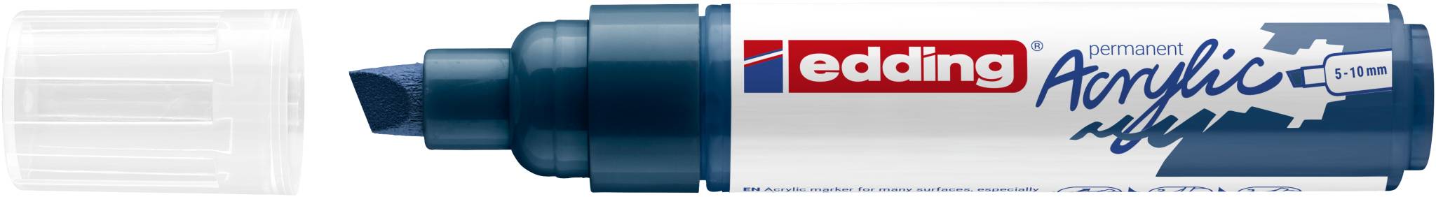 edding 5000 Acrylmarker breit elegant nachtblau-3