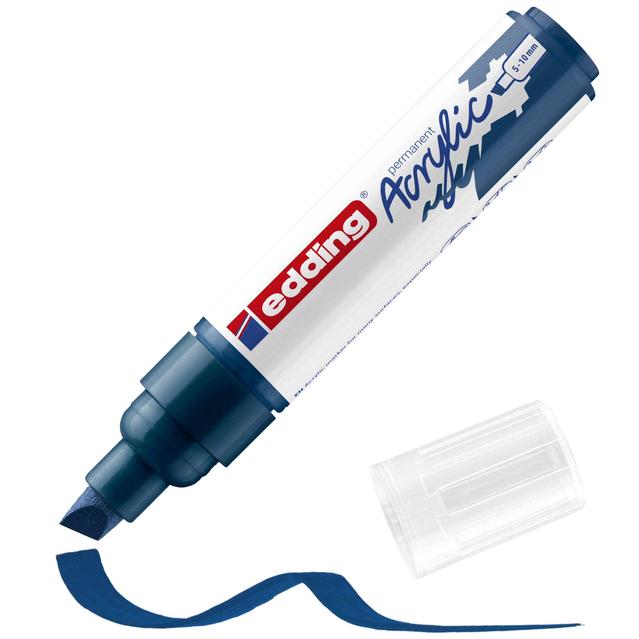 edding 5000 Acrylmarker breit elegant nachtblau-4