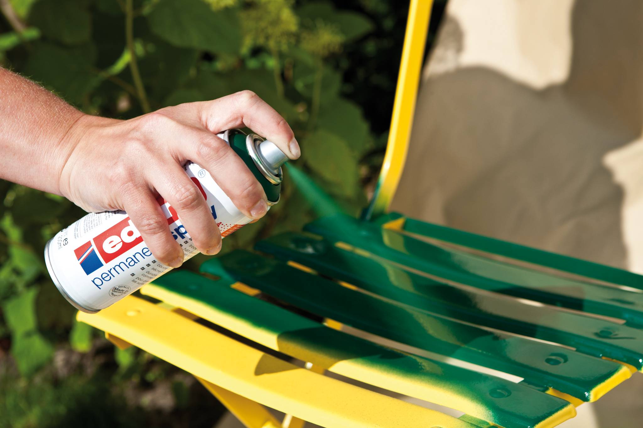 edding 5200 Permanentspray Premium Acryllack moosgrün matt DE-FR-IT-2
