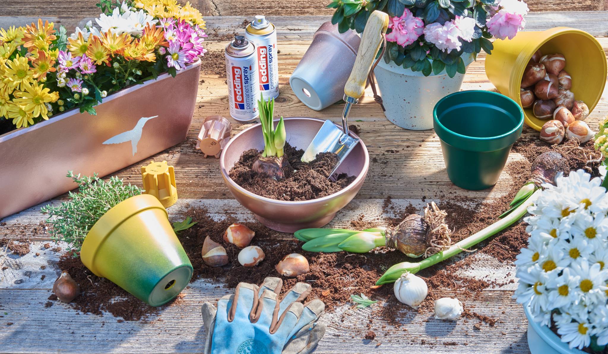 edding 5200 Permanentspray Premium Acryllack roségold matt DE-FR-IT-3