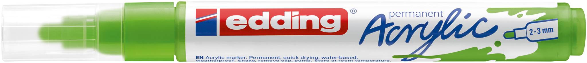 edding 5100 Acrylmarker medium gelbgrün-2