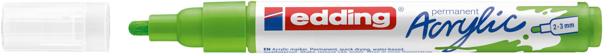 edding 5100 Acrylmarker medium gelbgrün-3