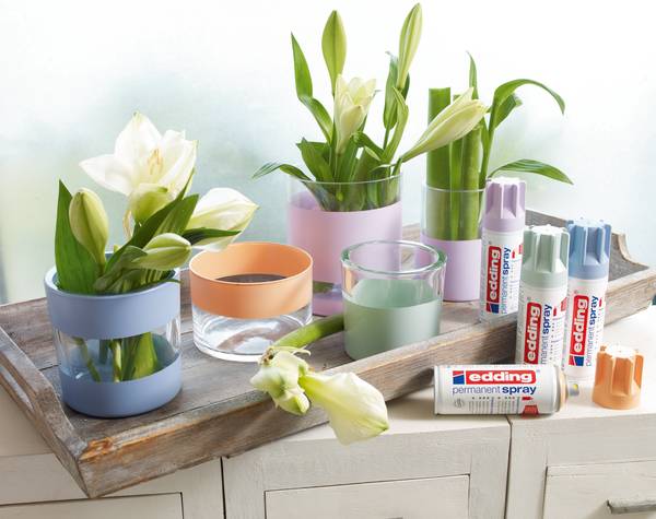 edding 5200 Permanentspray Premium Acryllack light lavender matt DE-FR-IT