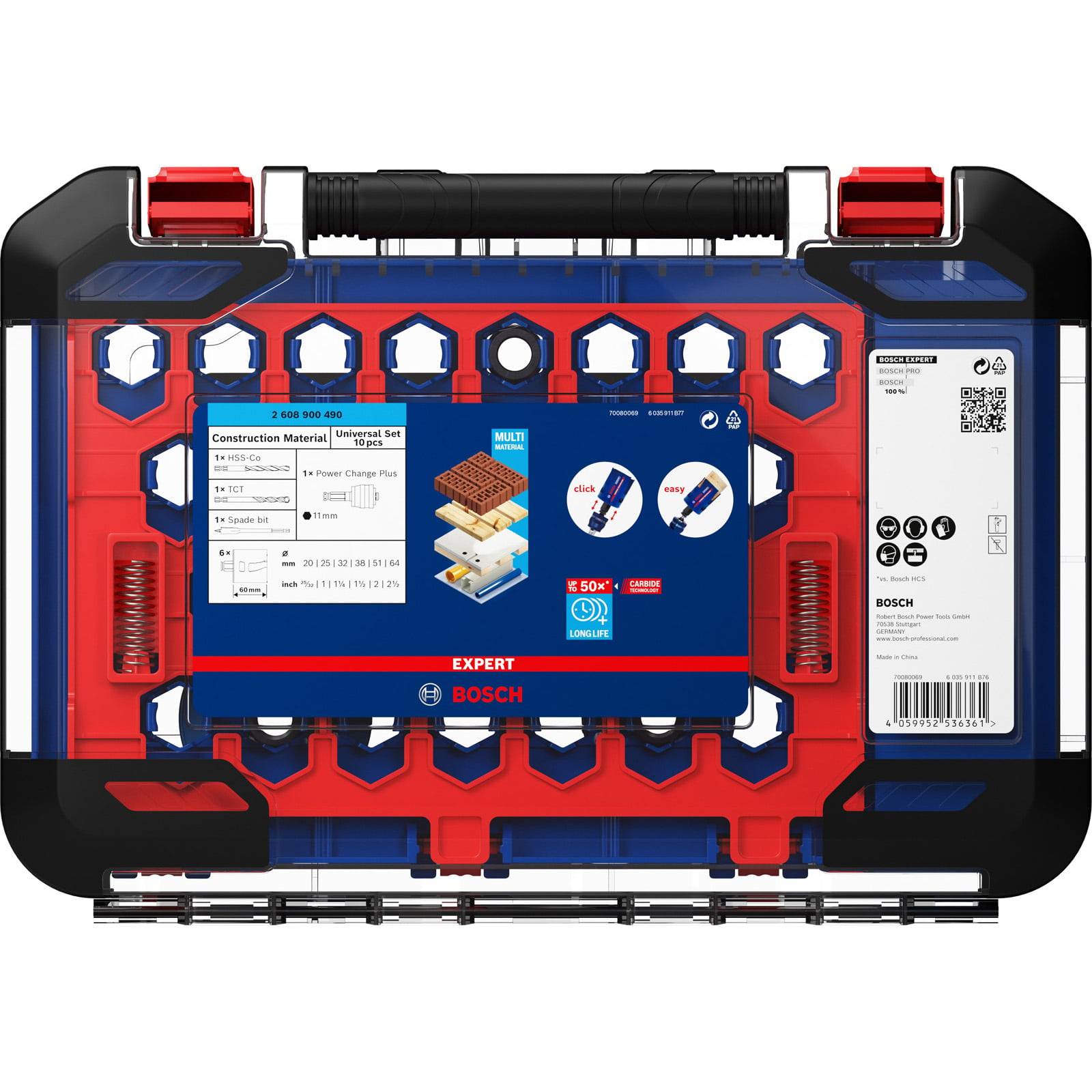 Bosch Expert Construction Material Lochsäge-Set 10tlg. - 2608900490-2