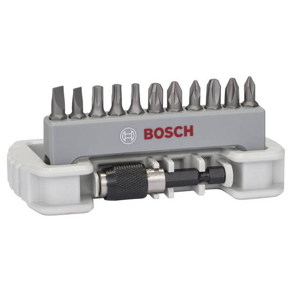 Bosch Schrauberbit-Set Extra-Hart, 11tlg. PH, PZ, T, S, 25 mm, Bithalter -2608522130