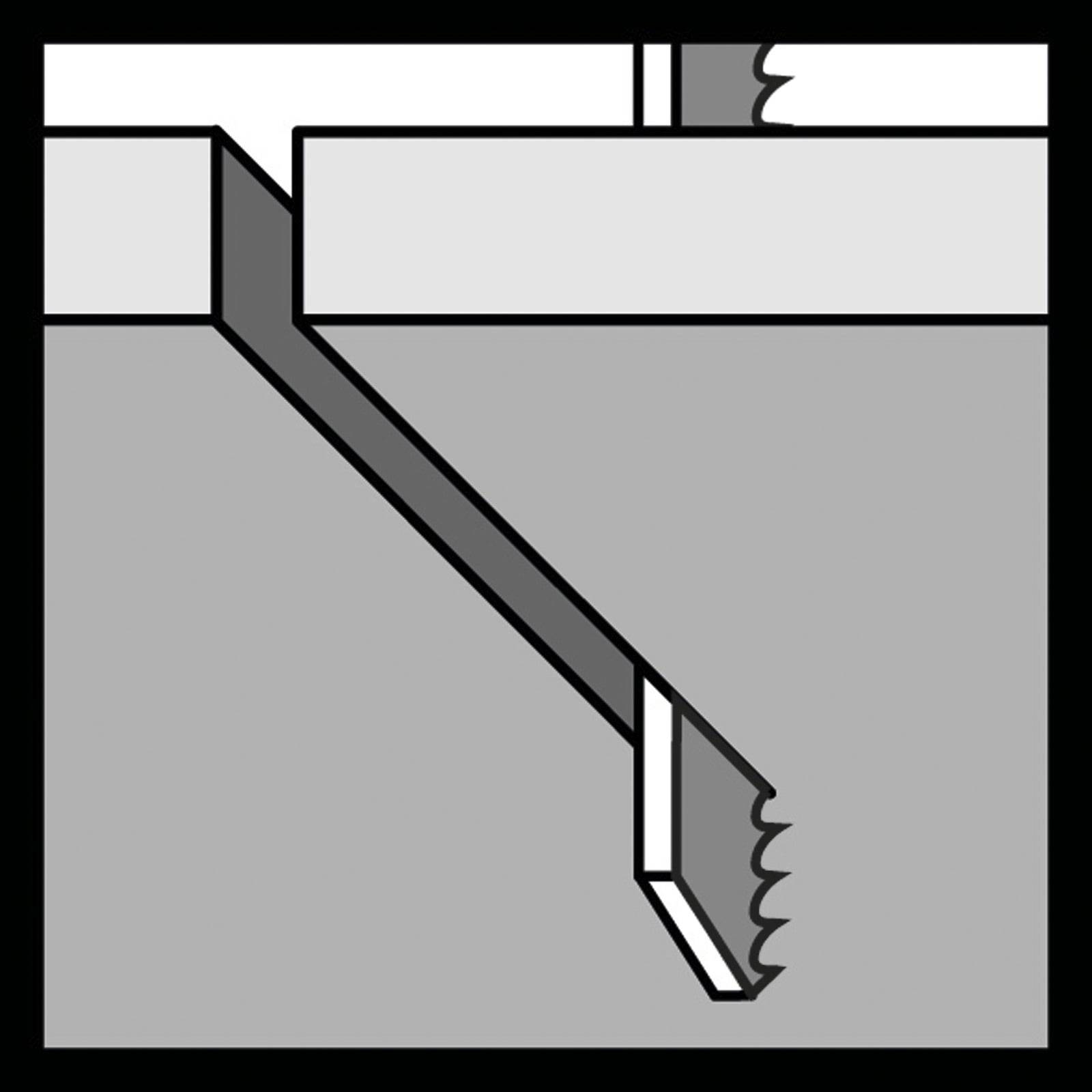 Bosch 5x Stichsägeblatt T 118 A Basic for Metal - 2608631013-1