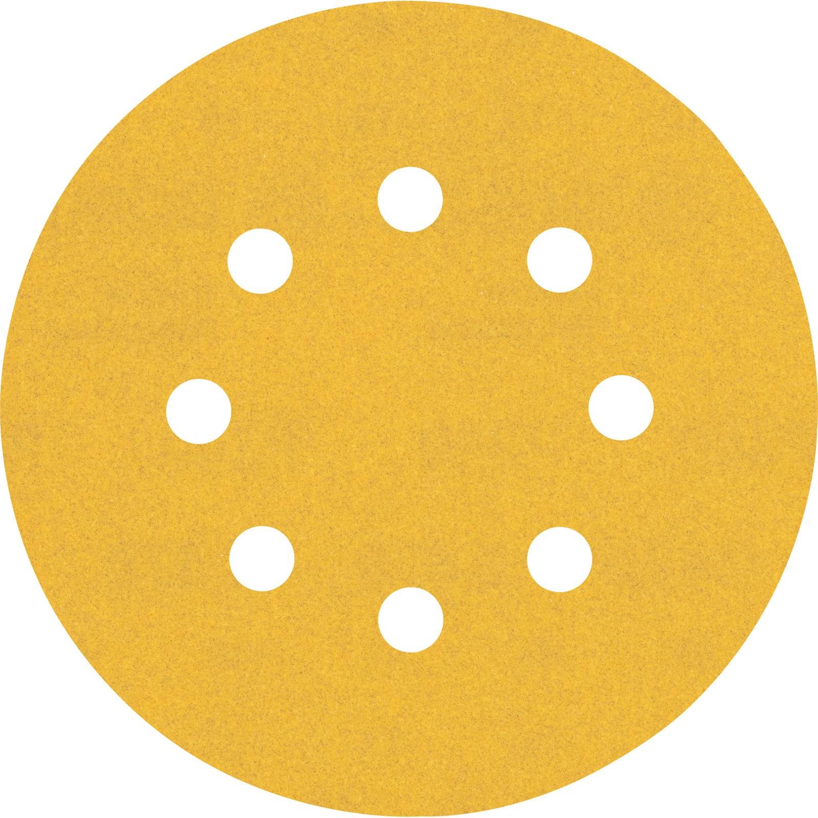 EXPERT C470 Schleifpapier mit 8 Löchern für Exzenterschleifer, 125 mm, G 240, 50-1