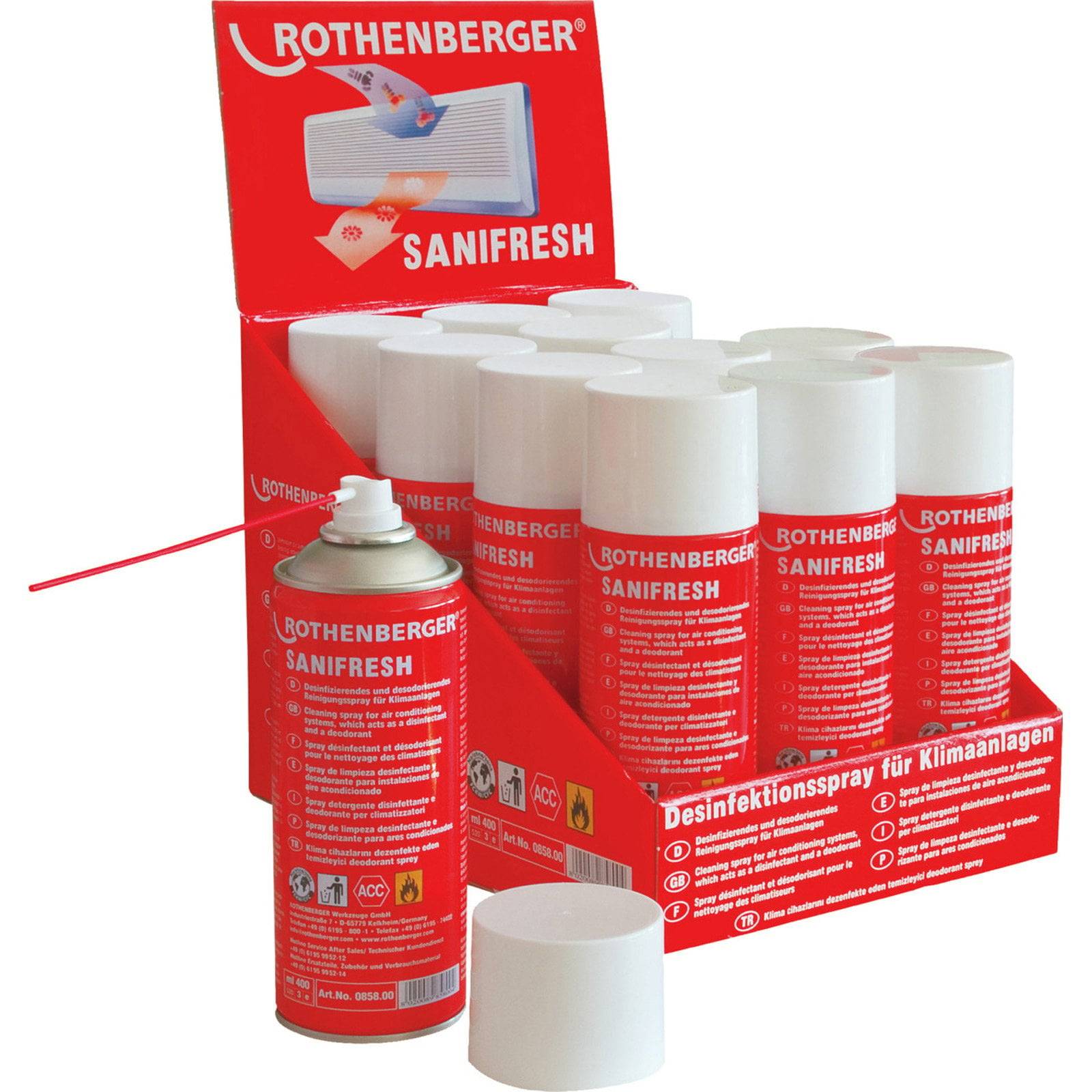 85800 Reinigungsspray 12 St.