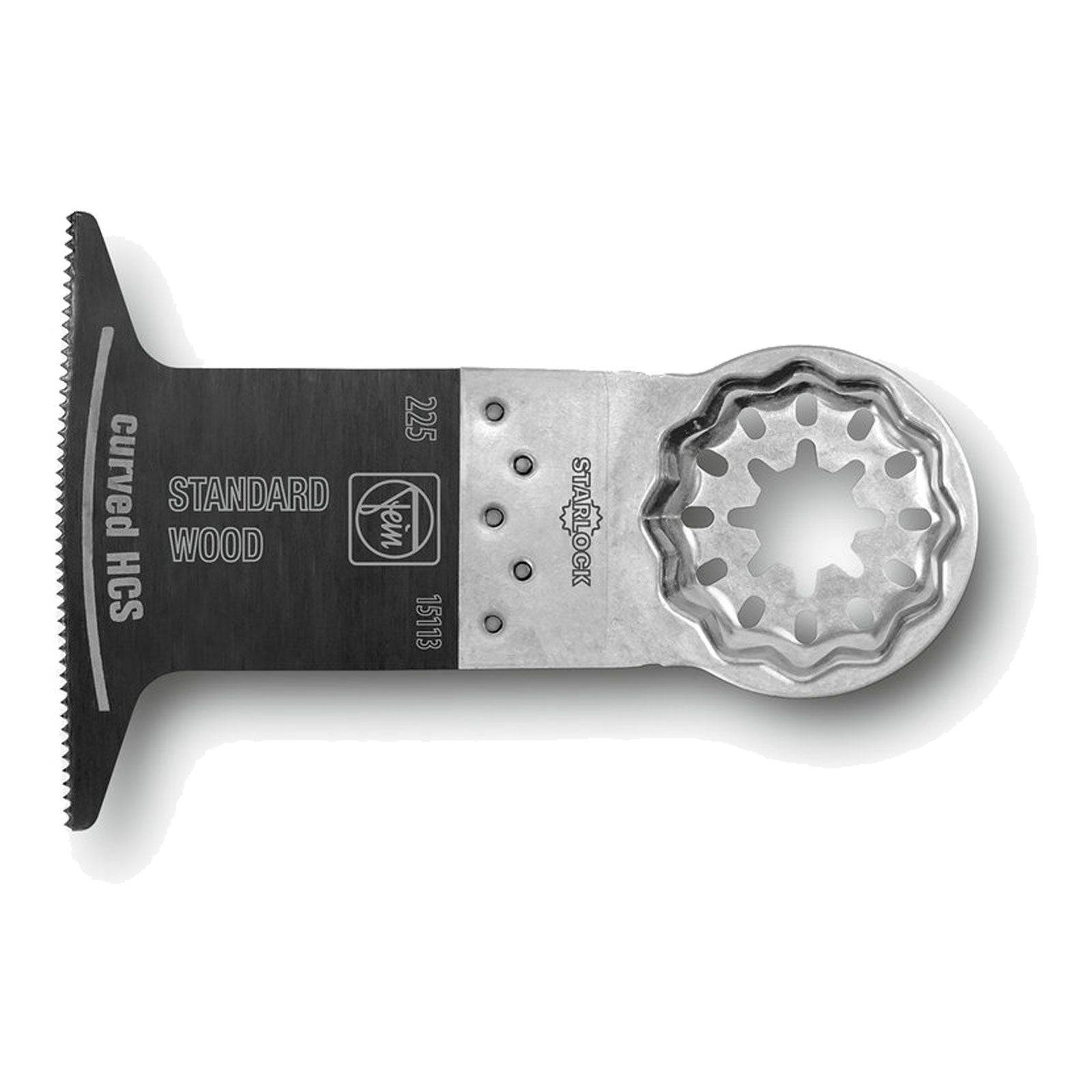 E-Cut Standard-Sägeblatt curved, Länge 50 mm, Breite 65 mm, VE 3 St, Aufnahme SL-1