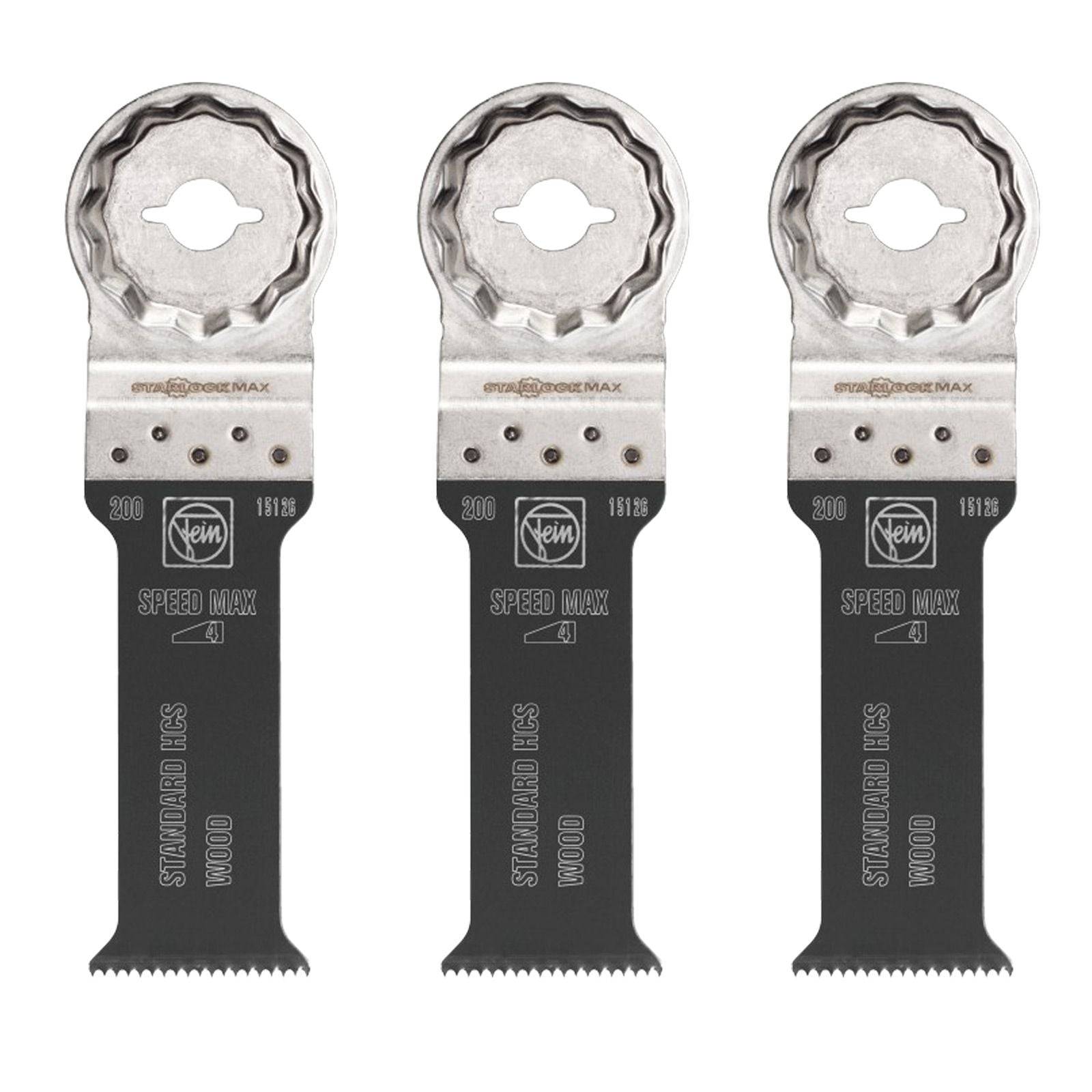 E-Cut Standard-Sägeblatt, Länge 78 mm, Breite 32 mm, VE 3 St, Aufnahme SLM-1