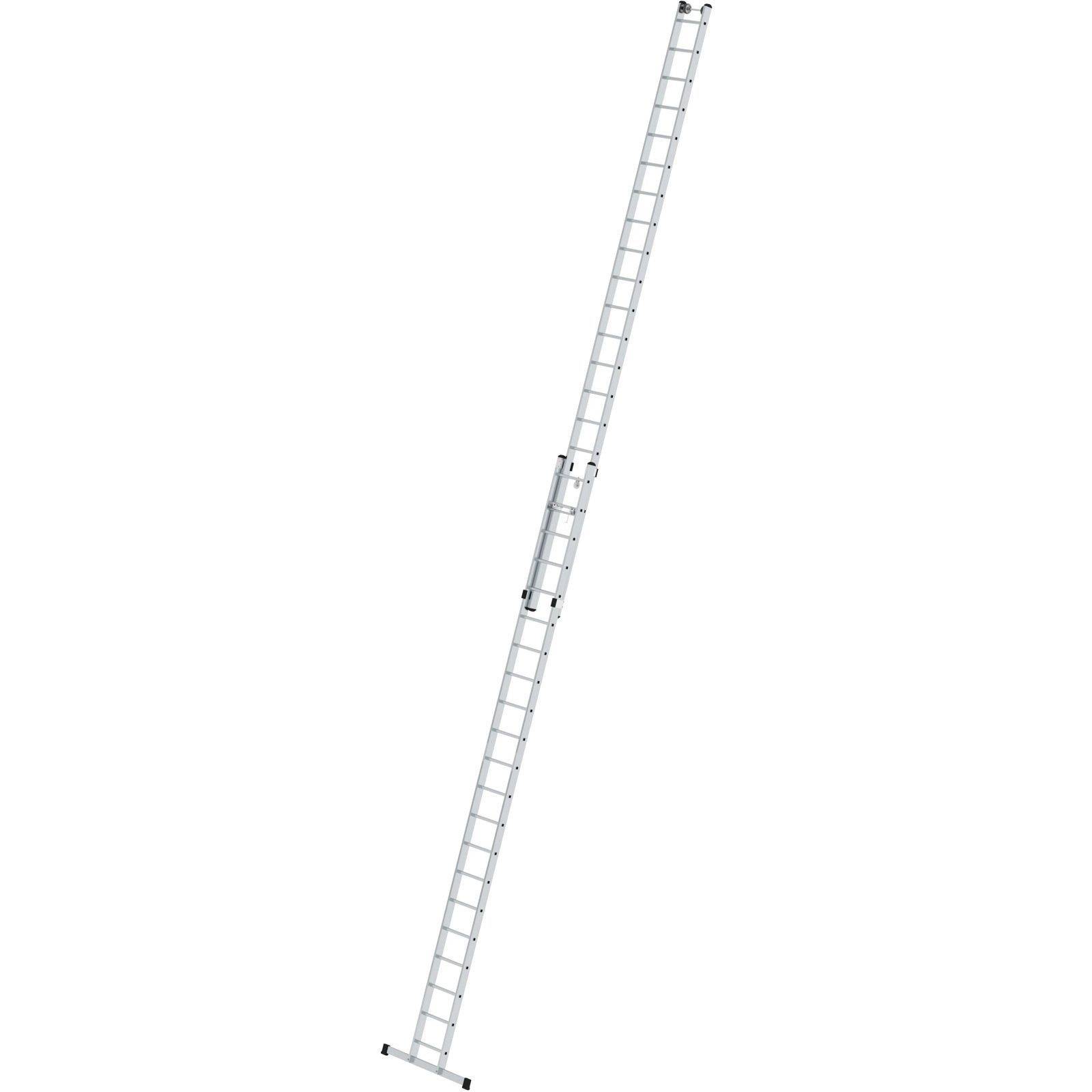 Günzburger Steigtechnik Sprossen-Seilzugleiter 2tlg. mit Standard-Traverse 2 x 21 Sprossen - 011721-0