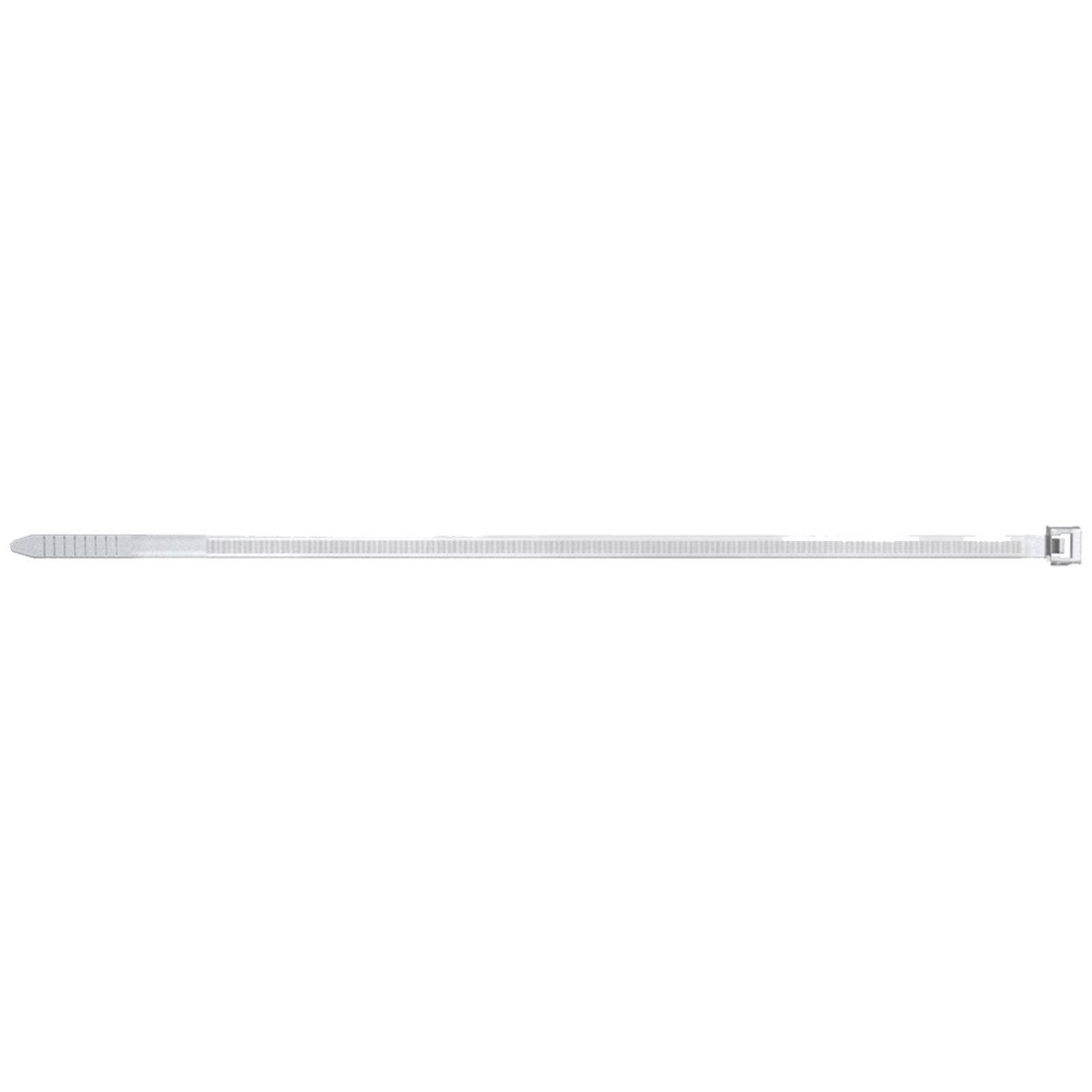 Fischer 100x Kabelbinder BN 2,5 x 120 mm transparent - 87479-1