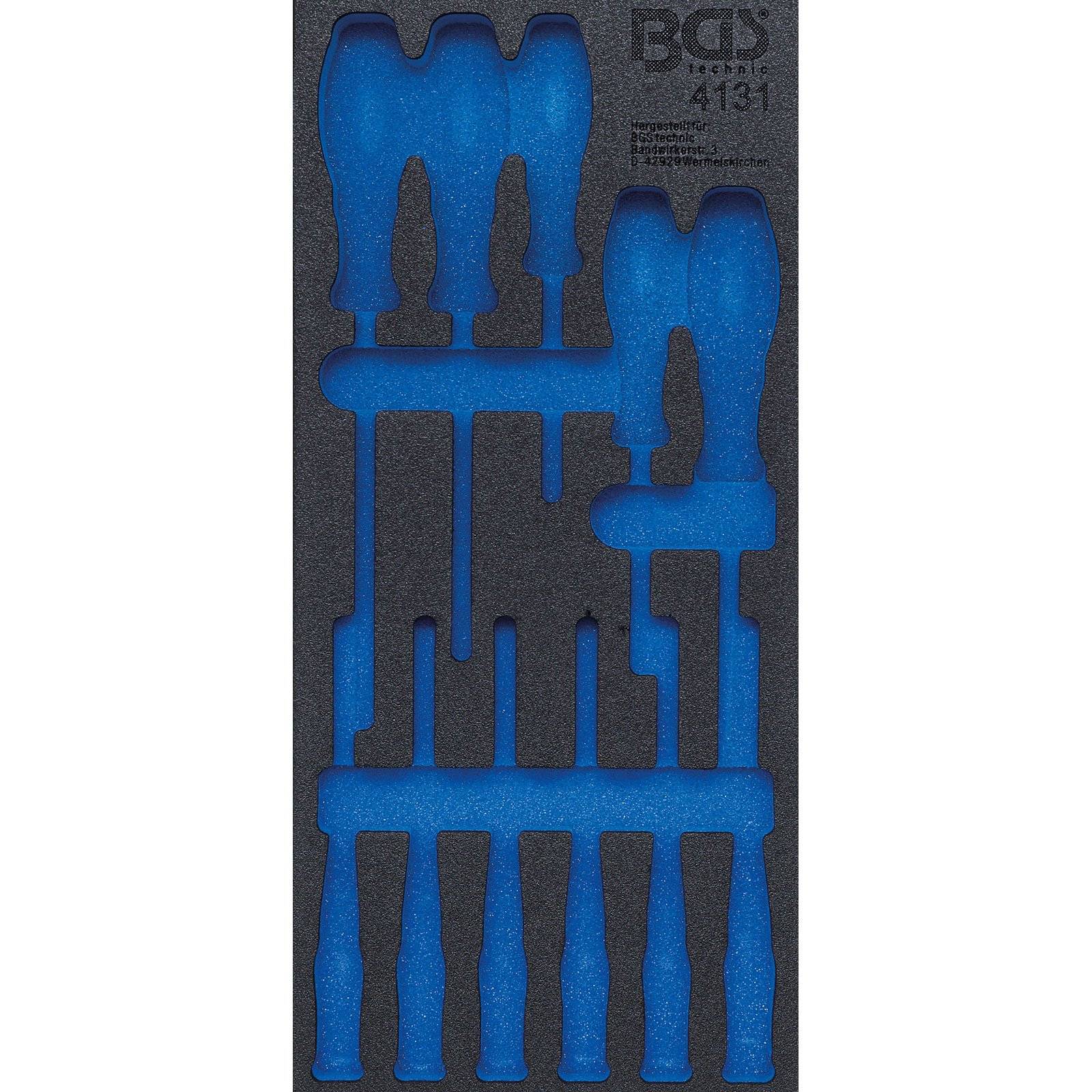 BGS 4131-1 Werkstattwageneinlage 1/3, leer, für Ar t. 4131-1