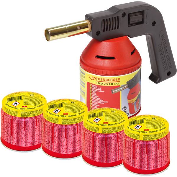 1000000981 Lötlampe 1750°C inkl. Gaskartusche 1 Set
