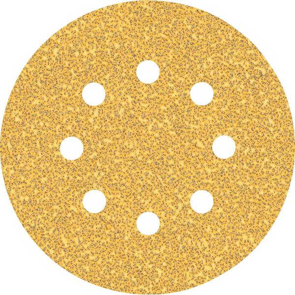 Bosch 5x Expert C470 Schleifpapier mit 8 Löchern für Exzenterschleifer 125 mm G 40 - 2608900803