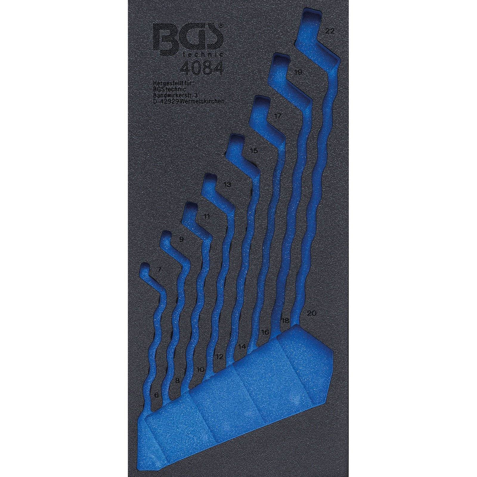 BGS 4084-1 Werkstattwageneinlage 1/3, leer, für Ar t. 4084-1