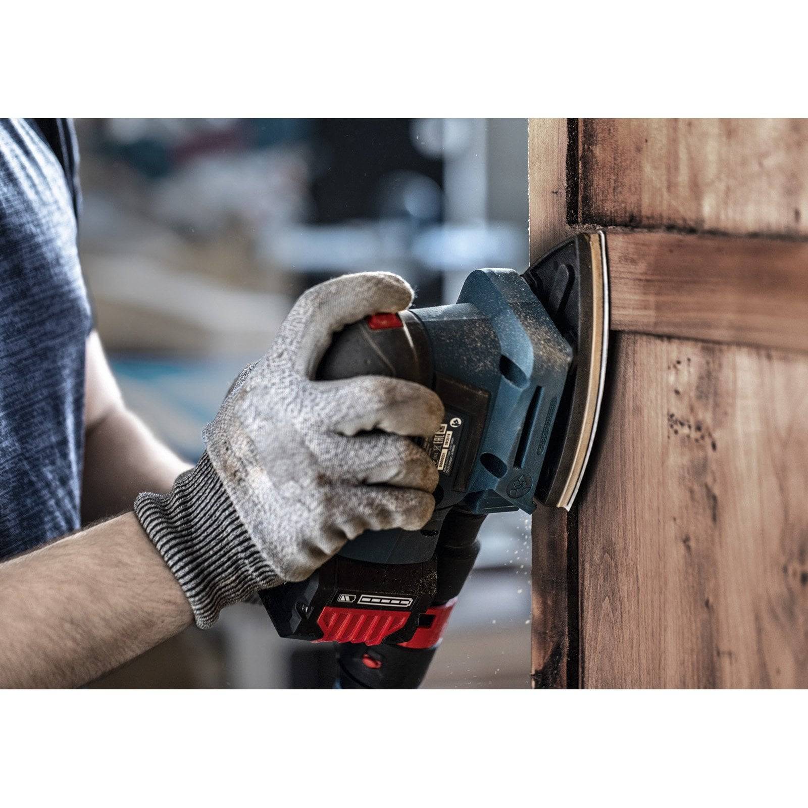 BOSCH Expert M480 Schleifnetz für Schwingschleifer, 115 x 230 mm, G 320, 10-tlg.-4