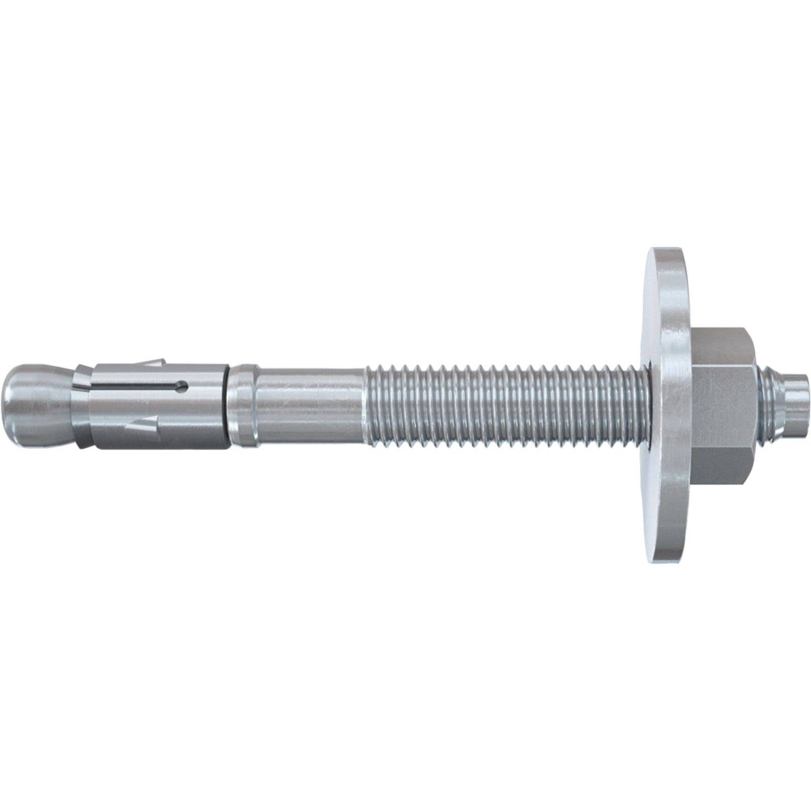 fischer® Bolzenanker - FBZ 12/10 GS - Stahl galvanisch verzinkt, mit großer Unterlegscheibe - M 12 x 61 mm - Dübellänge -1