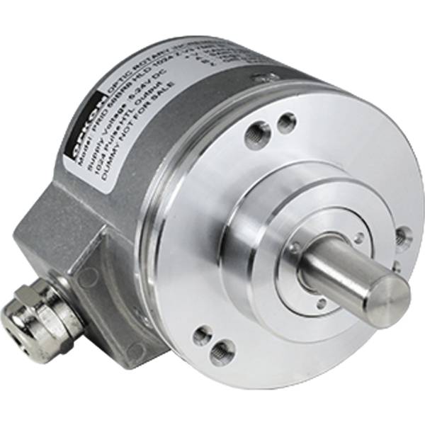 OPKON PRI-58-A-R8-HLD-1000-Z-V3-2M5-R optischer Inkremental Drehgeber 1000 Impulse/U 8 mm Vollwelle