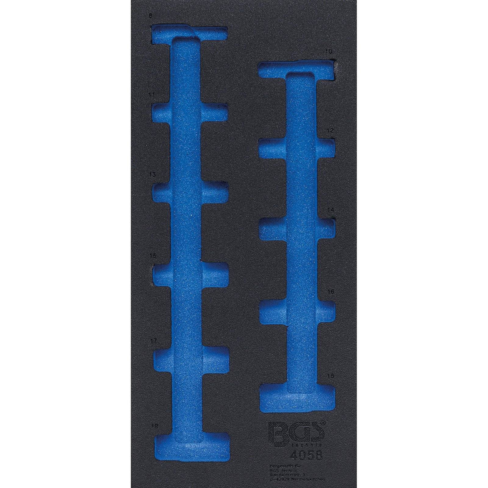 BGS 4058-1 Werkstattwageneinlage 1/3, leer, für Ar t. 4058-1