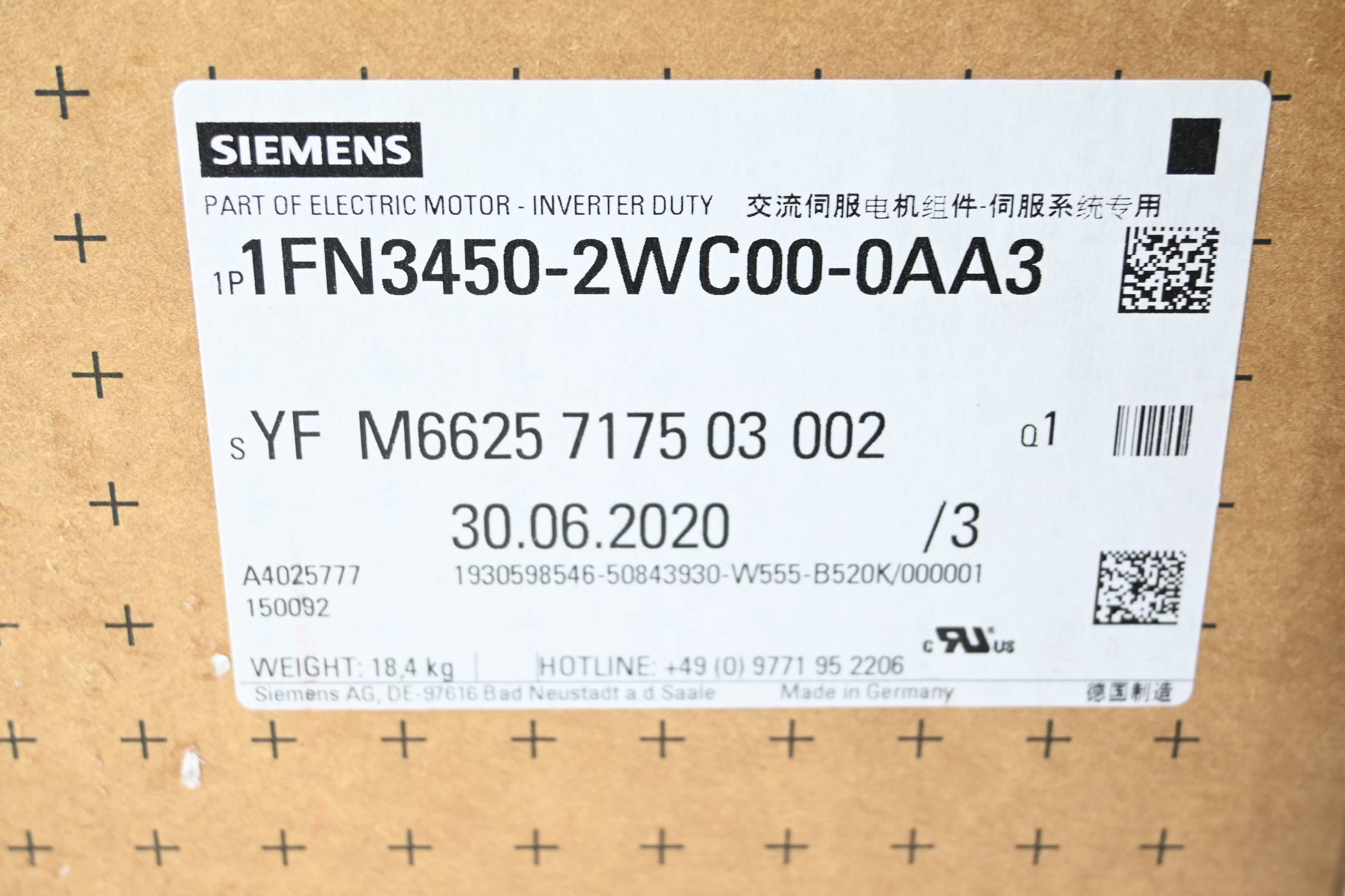 Siemens Simotics L Primärteil 1FN3450-2WC00-0AA3 ( 1FN3 450-2WC00-0AA3 )-2