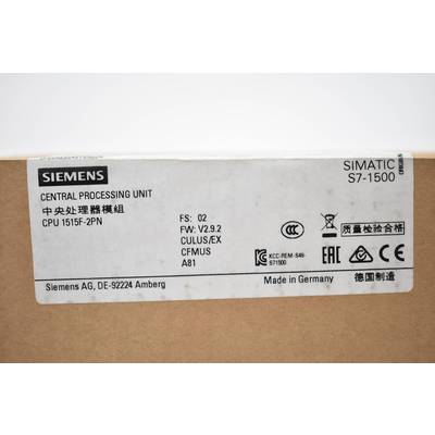 Siemens 6ES7515-2FM02-0AB0 6ES75152FM020AB0 SPS-Zentralbaugruppe-3
