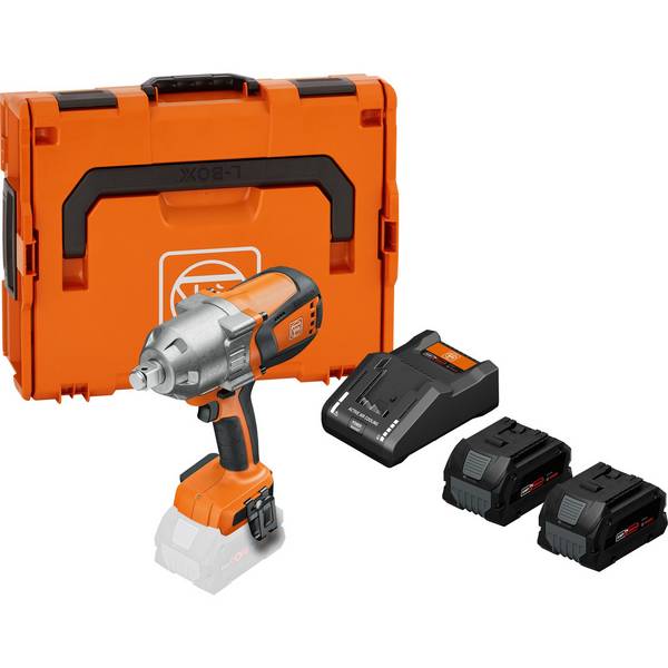 FEIN Akku-Schlagschrauber ASCD 18-1000 W34 AS Set, incl. 2x Akku ProCORE 8 Ah, Schnellladegerät, Zubehör, L-BOXX