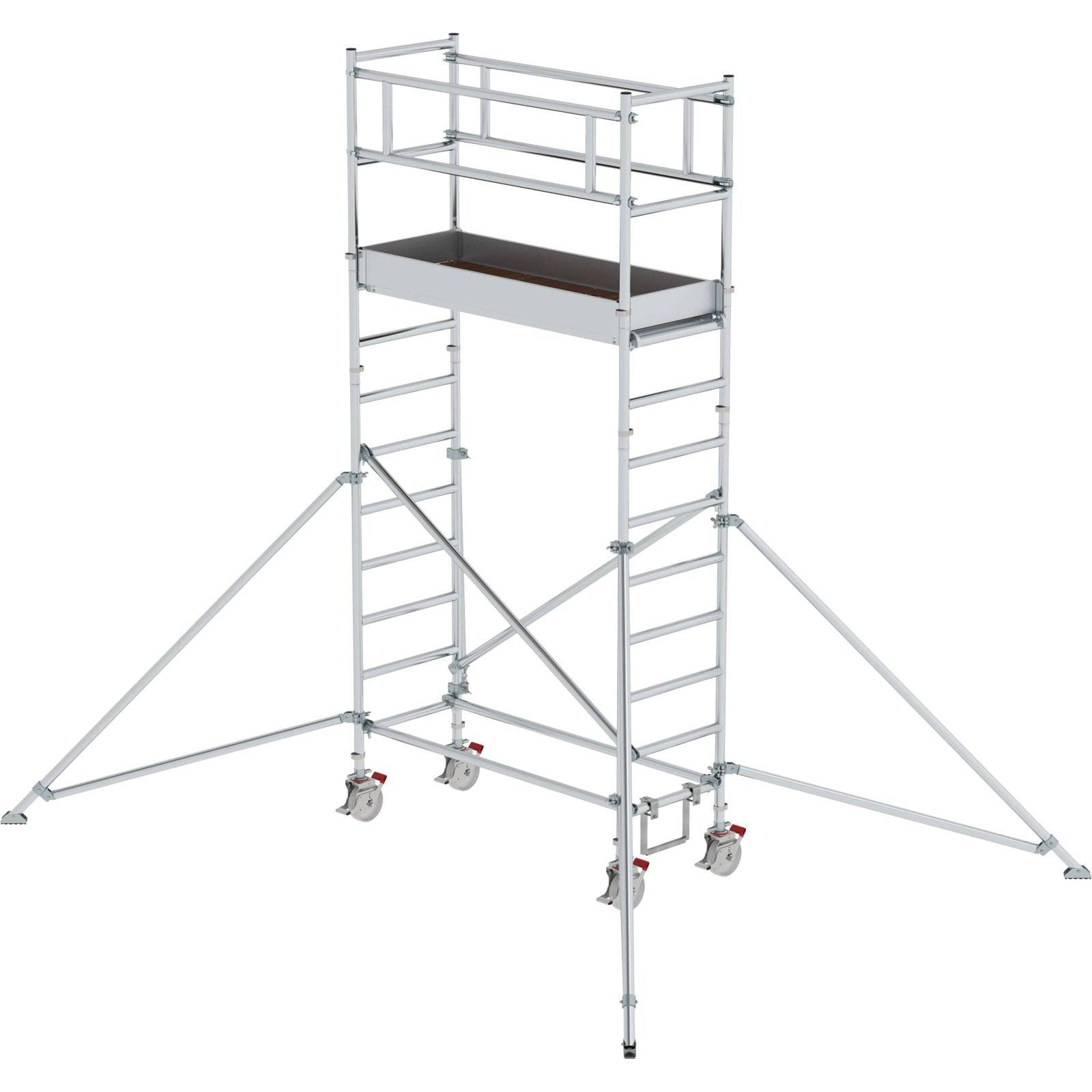 Munk Rollgerüst 0,75 x 1,80 m mit Ausleger Plattformhöhe 3,35 m-0