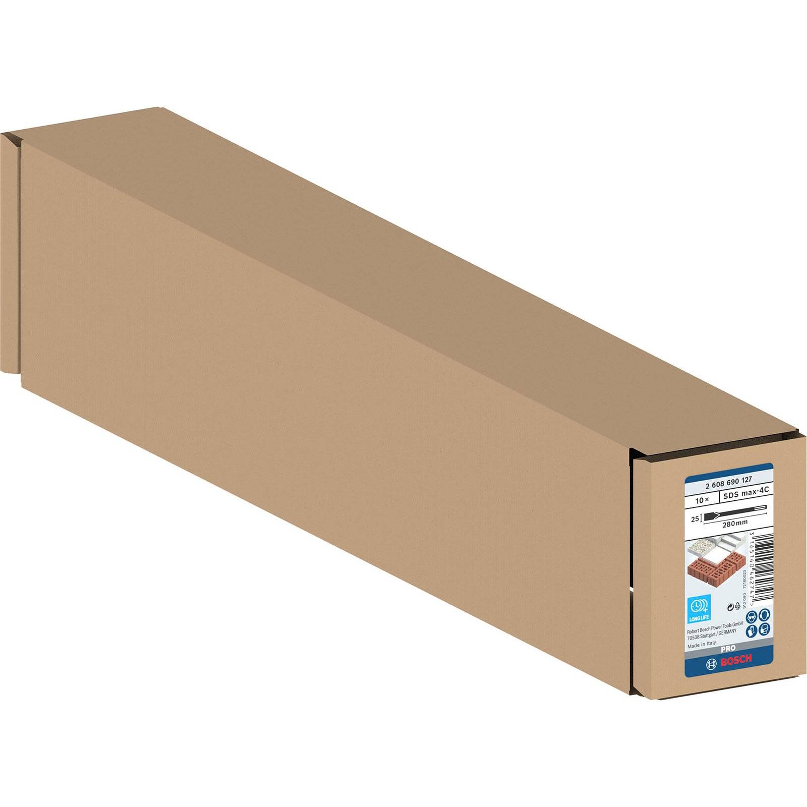 Bosch PRO SDS max-4C Flachmeißel-Set 25 x 280 mm - 2608690127-4