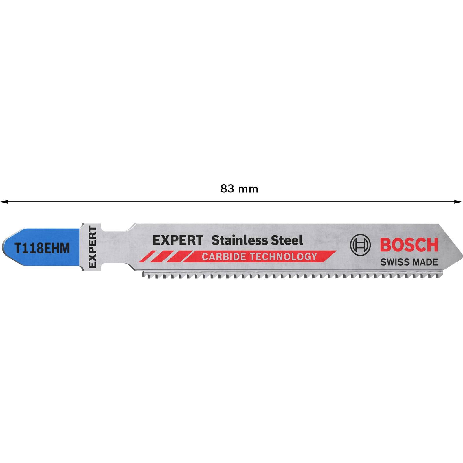 Bosch 3x Expert Stainless Steel T 118 EHM Stichsägeblatt - 2608900562-2