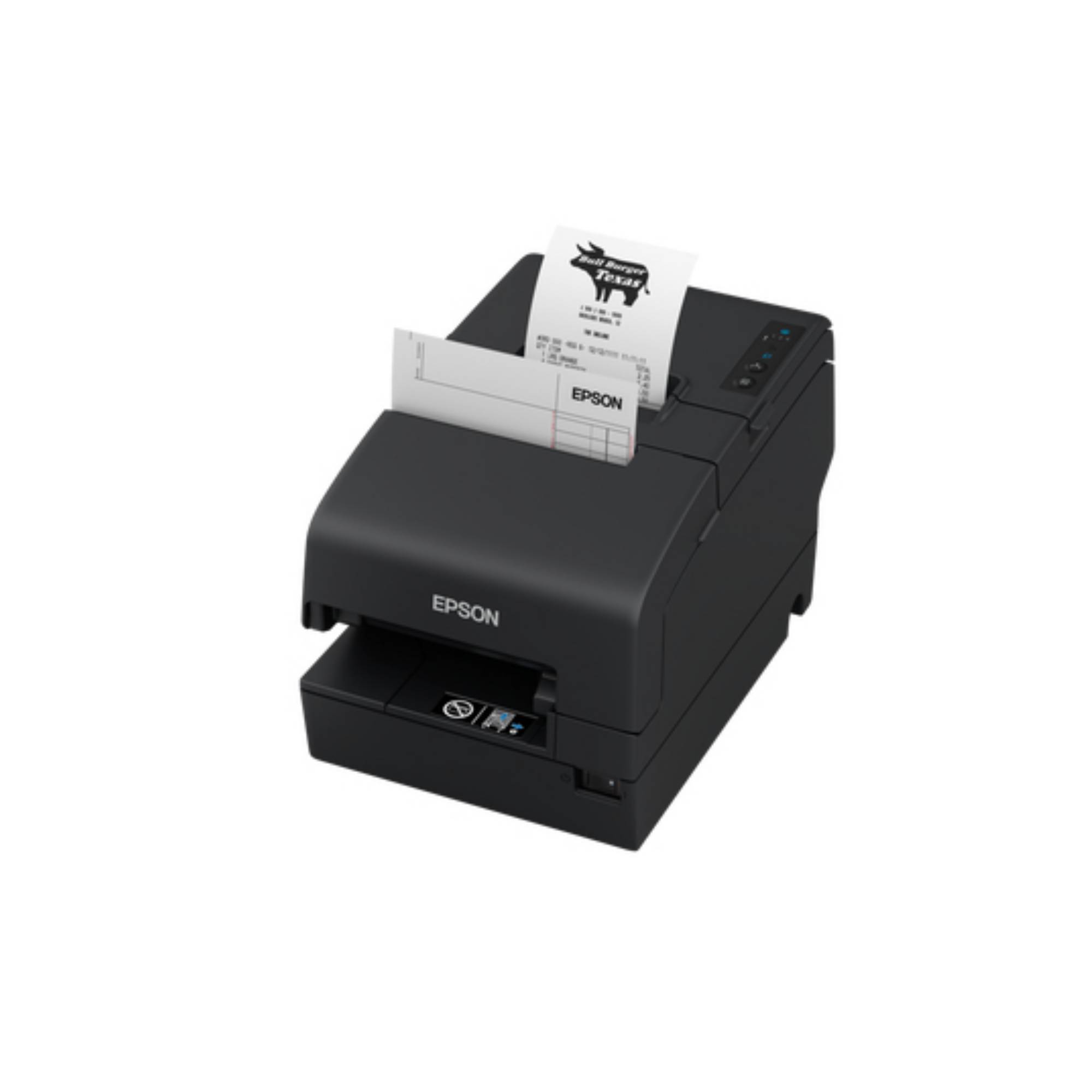 Epson TM-H6000VI Cutter MICR USB RS232 Ethernet OPOS schwarz - POS-Drucker - Nadel/Matrixdruck-1