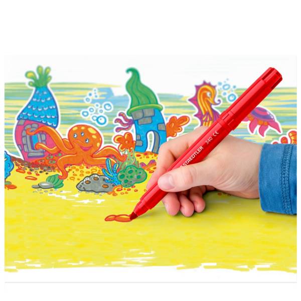 STAEDTLER - Fasermaler Noris Jumbo 6er-Set retail